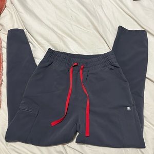 Figs high waisted yola skinny scrub pant